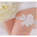 Elegant bridal sexy garter women leg garter for wedding Girl white satin garter
